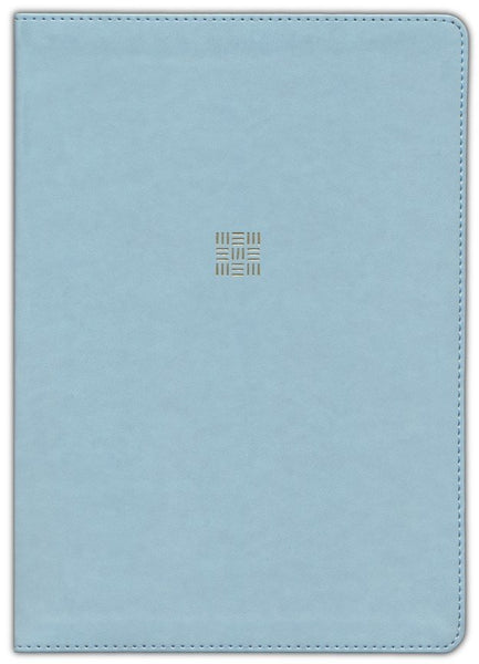 NLT Every Woman's Bible, Filament-Enabled Edition, LeatherLike, Sky Blue