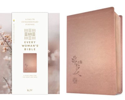 KJV Every Woman's Bible, Filament Enabled, Rose Gold