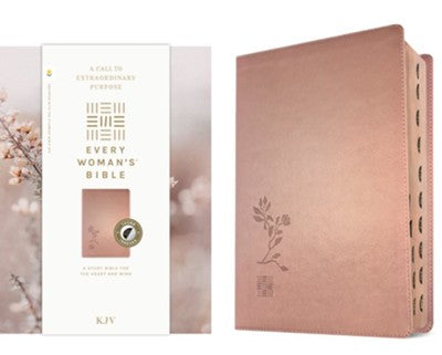 KJV Every Woman's Bible, Filament Enabled, Rose Gold