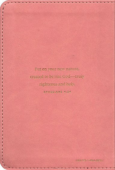 NLT Compact Bible, Filament-Enabled Edition, Holy Dusty Pink