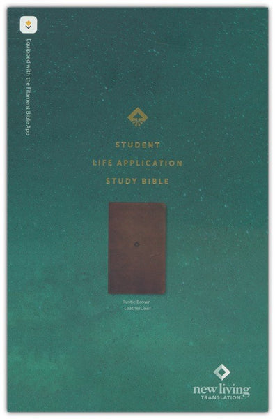 NLT Student Life Application Study Bible, Filament Enabled, Rustic Brown