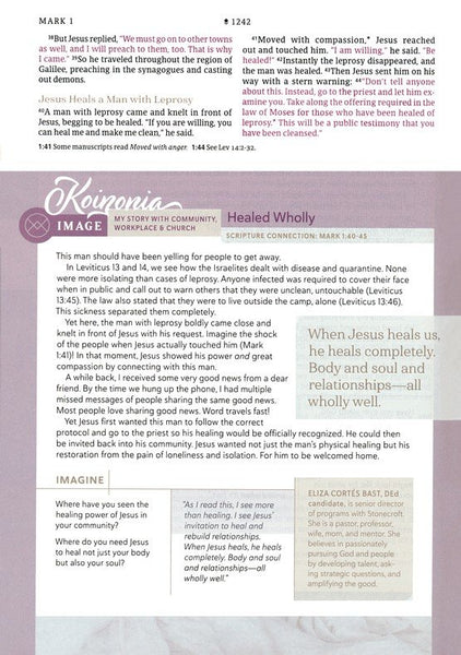 NLT Every Woman's Bible, Filament Enabled, Olive Branch Green