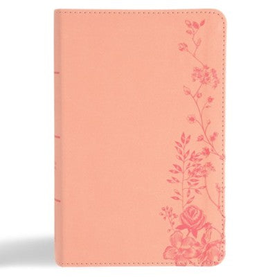 CSB Single-Column Compact Bible, Digital Study Edition, Blush