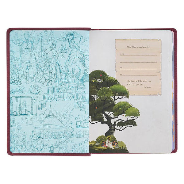 NLT The Discovery Bible, Purple