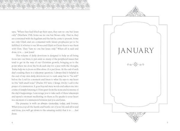 Just Jesus: Our Hope Yesterday, Today, Forever A 365-Day Devotional