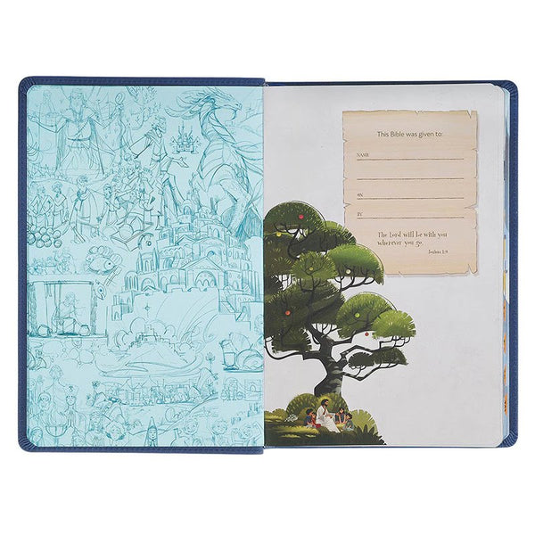 NLT The Discovery Bible, Blue