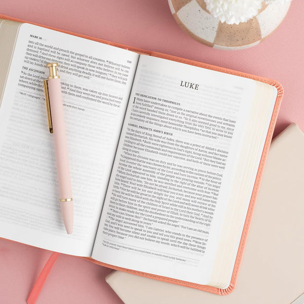 CSB Single-Column Compact Bible, Digital Study Edition, Blush