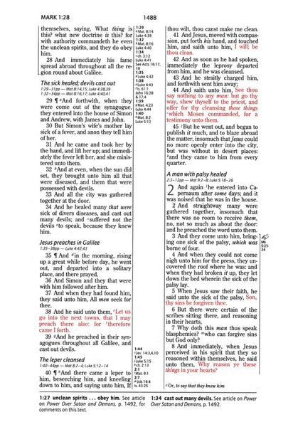 KJV Life in the Spirit Study Bible, Bonded Leather, Burgundy