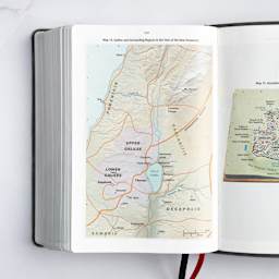 CSB Baker Illustrated Study Bible, Leathertouch, Charcoal