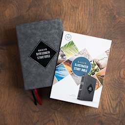 CSB Baker Illustrated Study Bible, Leathertouch, Charcoal