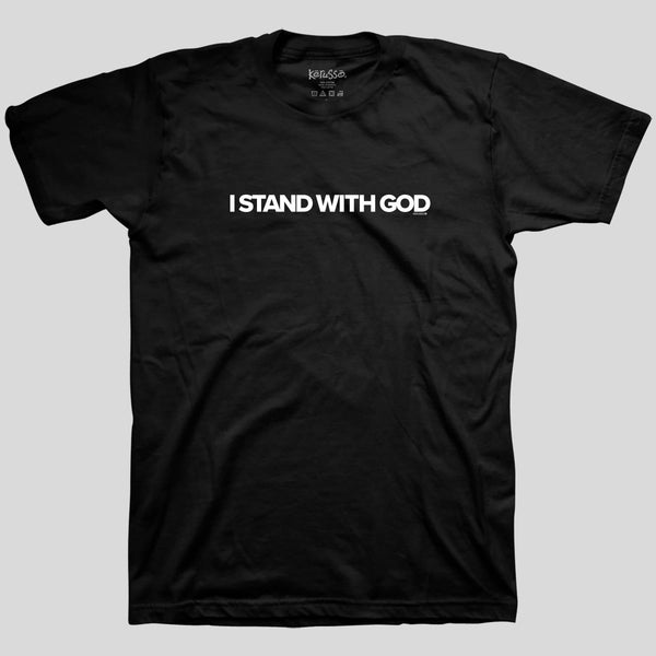 Kerusso Christian T-Shirt I Stand With God