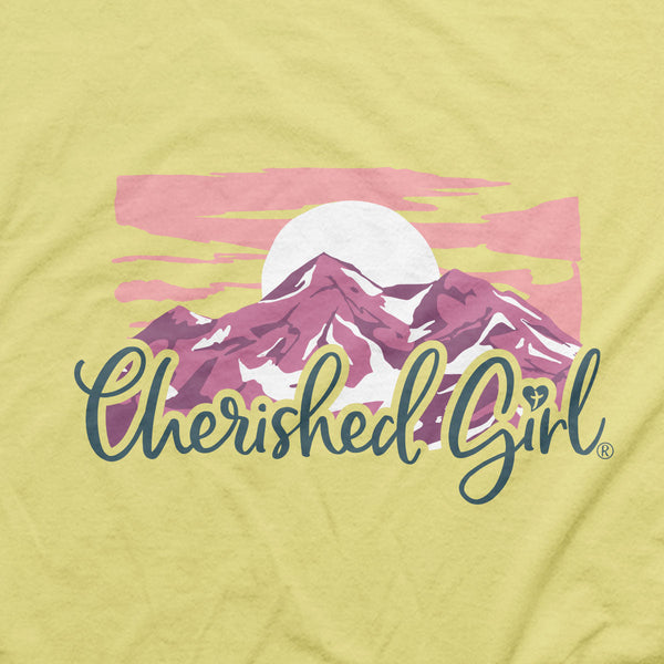 Cherished Girl Womens T-Shirt Heavens Rejoice