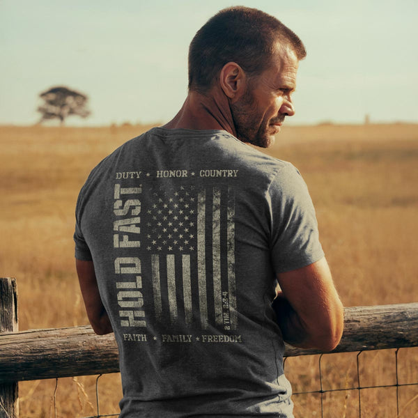 Duty & Honor™ – 2 Timothy 2:3–4 (Dark Heather)