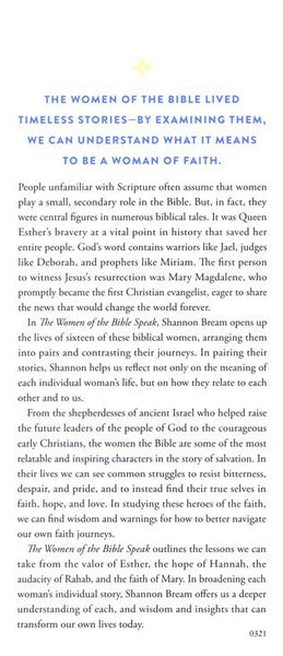 The Women of the Bible Speak: The Wisdom of 16 Women and Their Lessons for Today