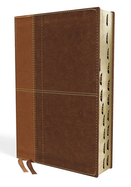 NIV Life Application Study Bible, Third Edition--Leathersoft, Brown