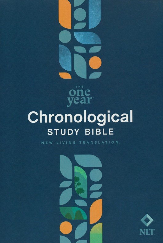 NLT One Year Chronological Study Bible, Hardcover