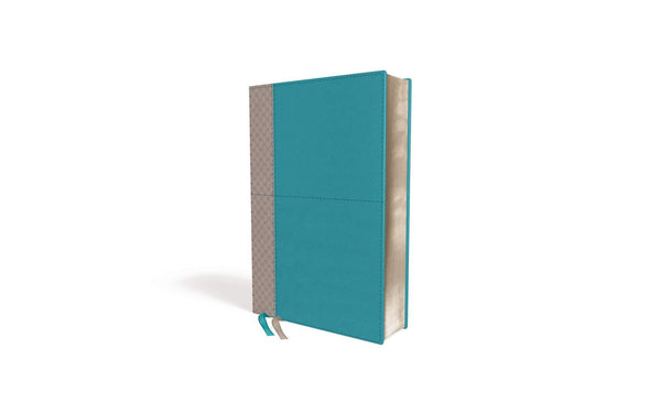 NIV Study Bible, Fully Revised Edition, Comfort Print, Teal/Gray, Leathersoft