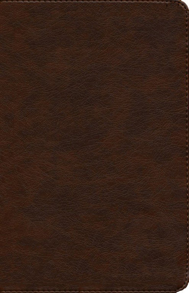 NLT Thinline Reference Bible, Filament Enabled Edition, Leatherlike, Rustic Brown
