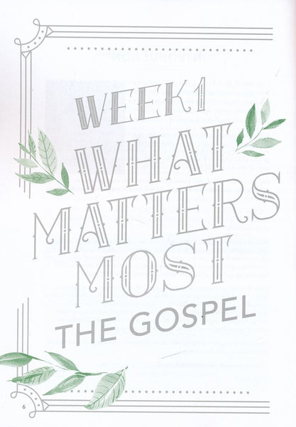 What Matters Most, Bible Study Book: A Study of Philippians
