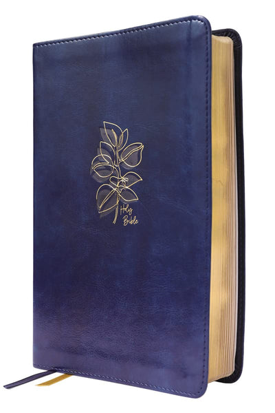 NIV Women's Devotional Bible, Navy, Leathersoft