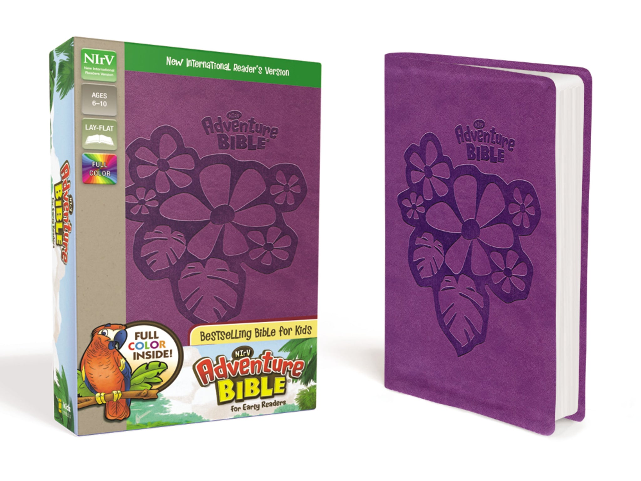 NIRV Adventure Bible - Tropical Purple