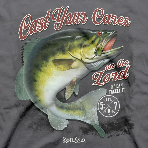 Kerusso Christian T-Shirt Cast All Your Cares