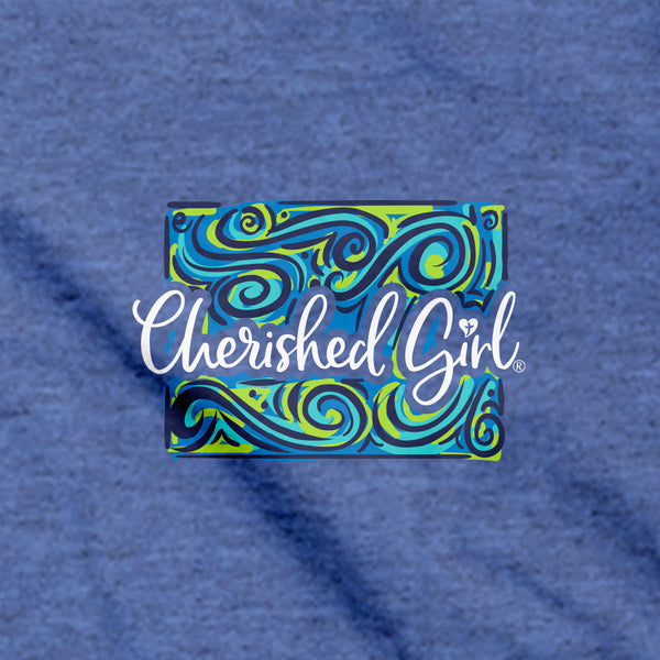Cherished Girl Womens T-Shirt It Is Well With My Soul